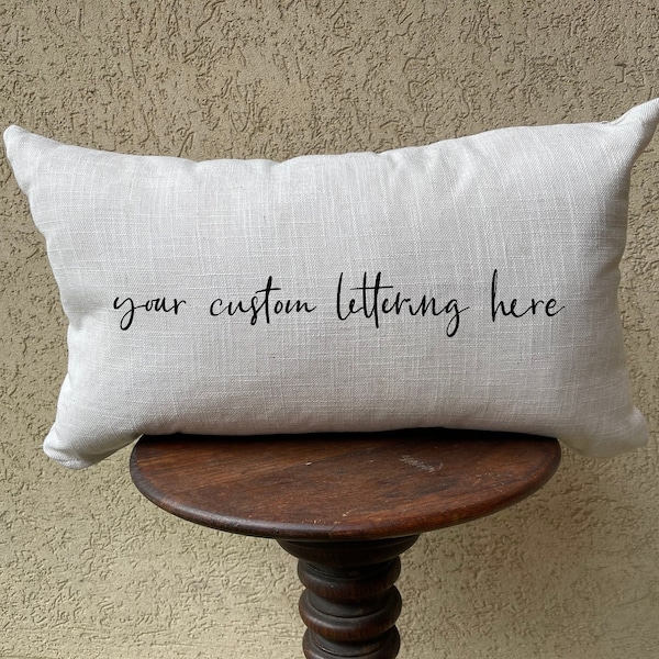 Pillows With Words Etsy