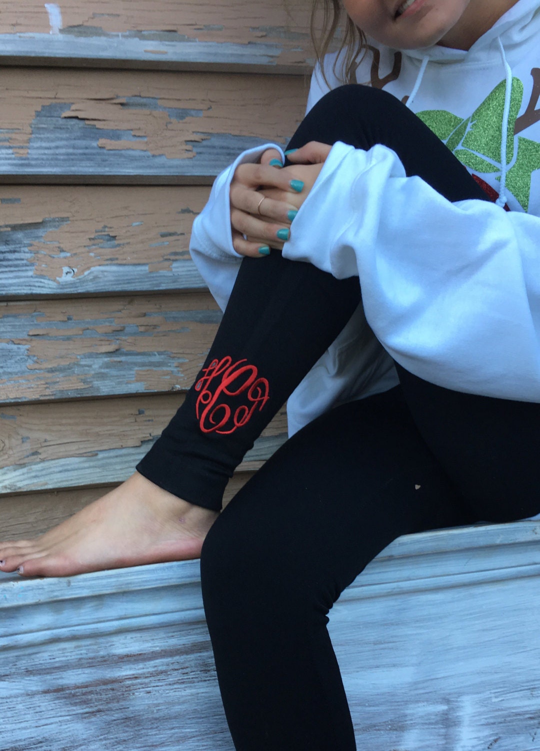 Monogrammed Leggings -  Canada