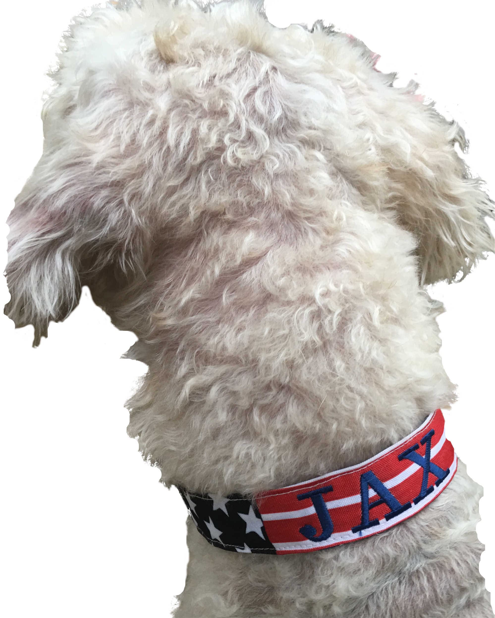 Flag dog collar american flag dog collar Etsy