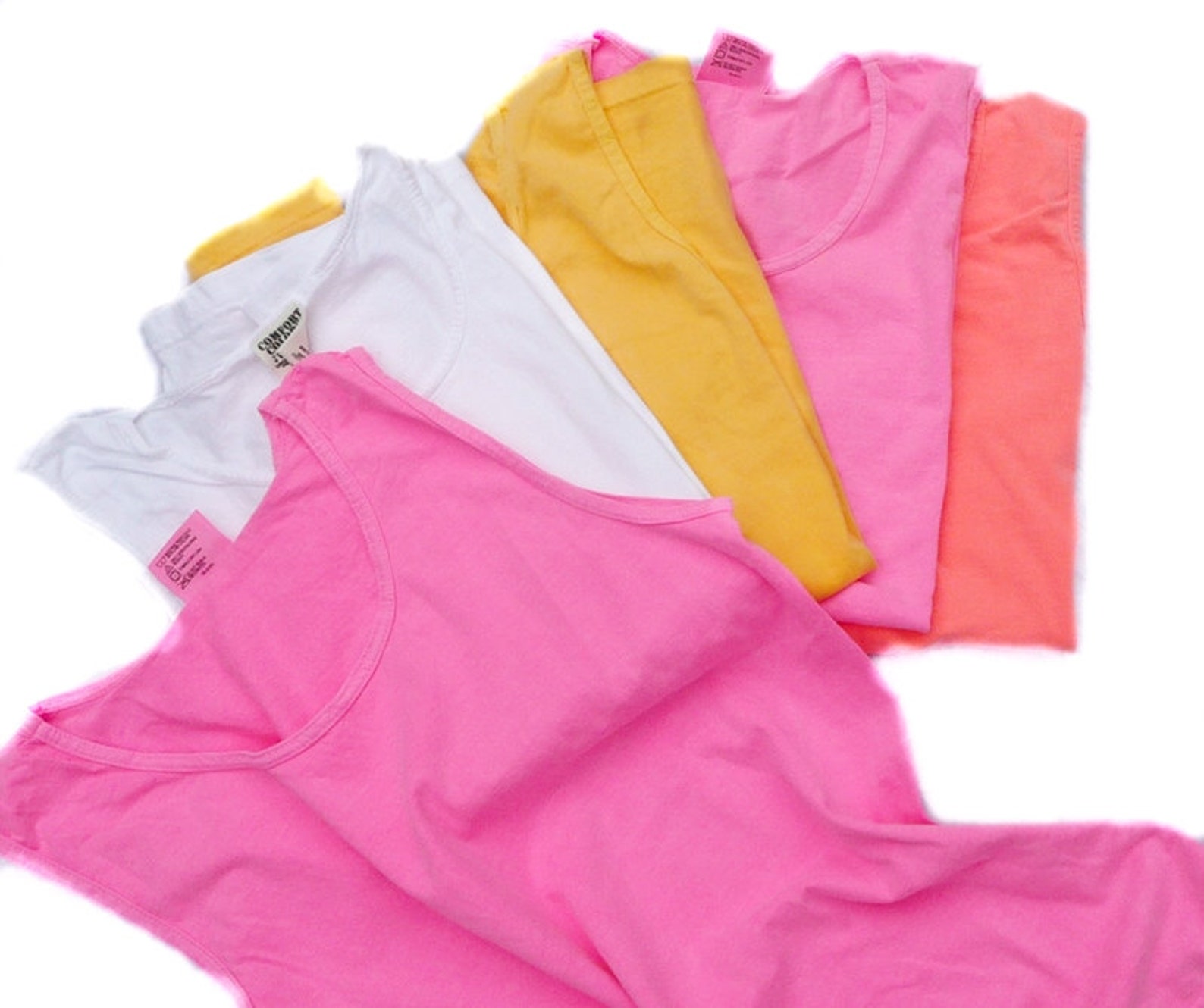 Comfort Colors Tank Top Monogrammed Tank Top Comfort Colors Etsy