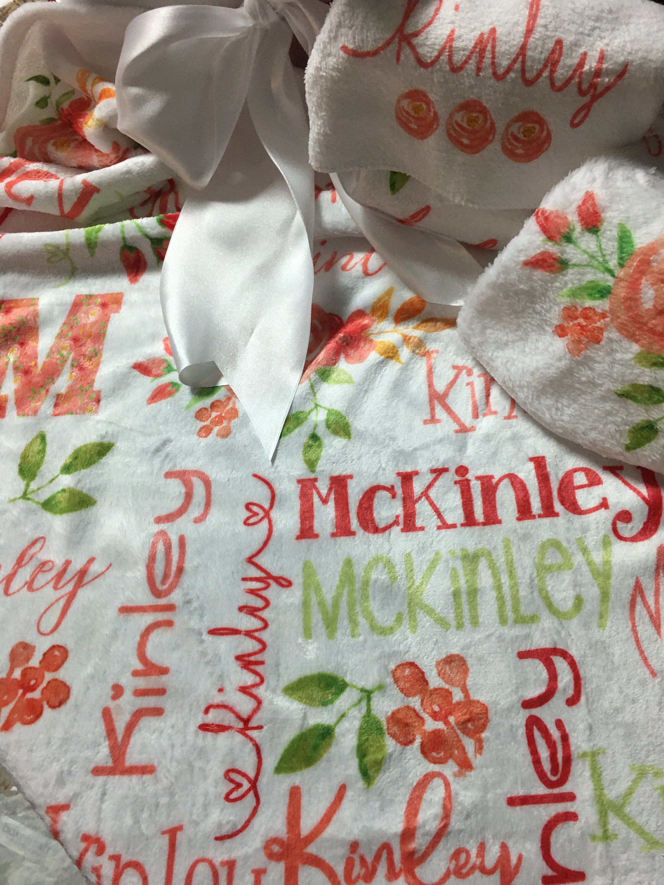 Personalized baby blanket Etsy