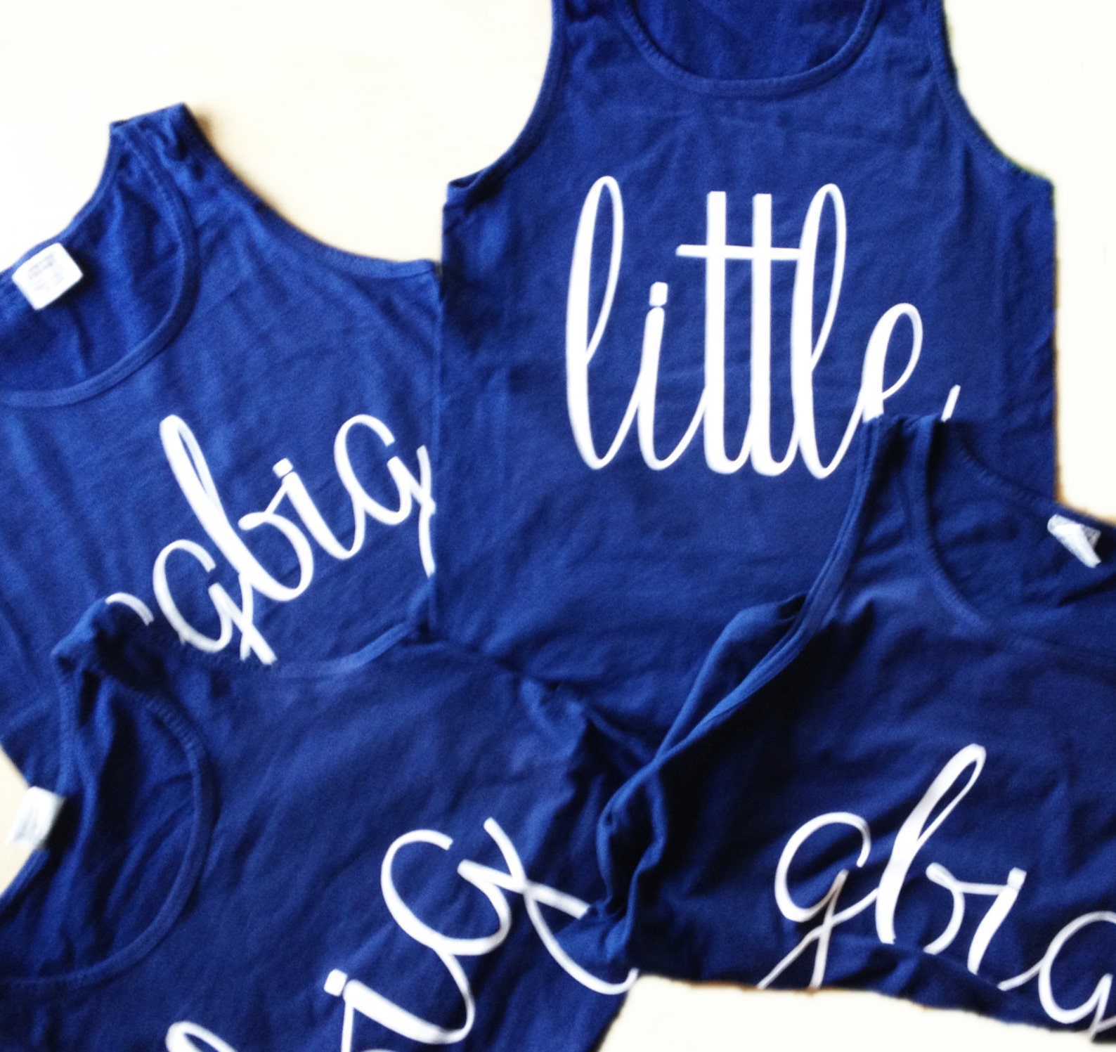 Big Little Tank Top Comfort Colors Tank Top Sorority Big Etsy