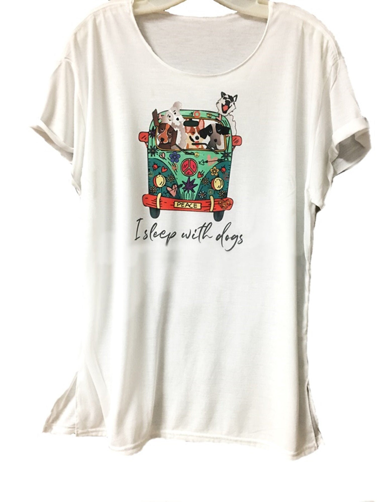 Dog Lover T Shirt I Sleep With Dogs T 