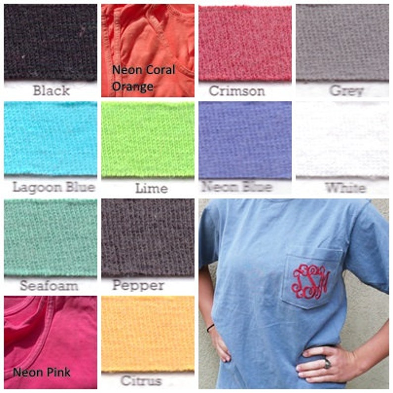 comfort colors tank top colors
