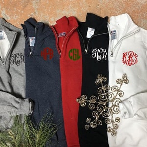 SALE monogrammed sweatshirt, quarter zip sweatshirt monogrammed