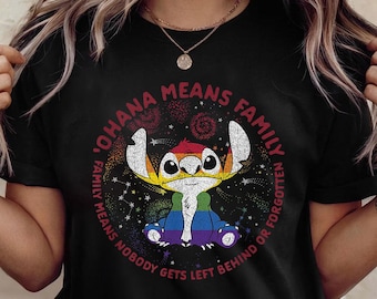 Vintage Lilo & Stitch T-Shirt: Ohana Pride Retro Hawaiian Tee