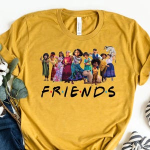 Encanto Friends Shirt, Encanto Characters Tee, Funny Encanto Friends Shirt, Disney Vacation, Disney World Unisex Shirt for Adults & Kids.