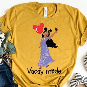 Isabela Encanto Vacay Mode Shirt, Encanto Character Tee, Disney Family Shirt, Inspired Disney Shirt, Matching Women’s Gift Shirt.