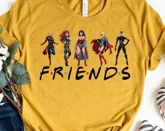 Girls Superhero Shirt: Avengers Women's Tee