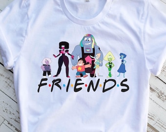 Steven Universe Friends Shirt: 90s TV Show Birthday Tee