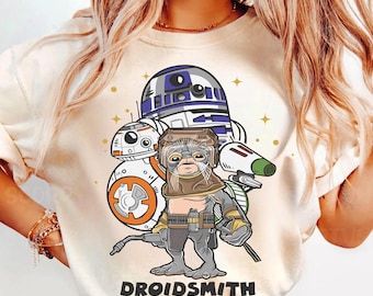 Comfort Colors® Babu Frik Droidsmith Shirt, The Rise Of Skywalker Tee, Disney Star Wars Retro T-shirt, Galaxy'S Edge Trip Tee, Birthday Gift