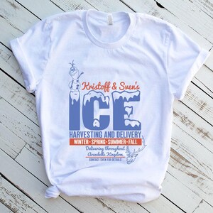 Kristoff & Sven Ice Harvesting Shirt: Frozen Movie Tee image 2