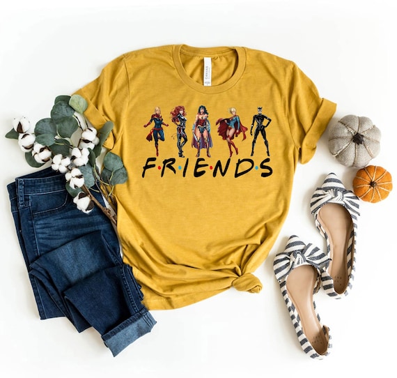 Girls Superhero Shirt: Avengers Women's Tee