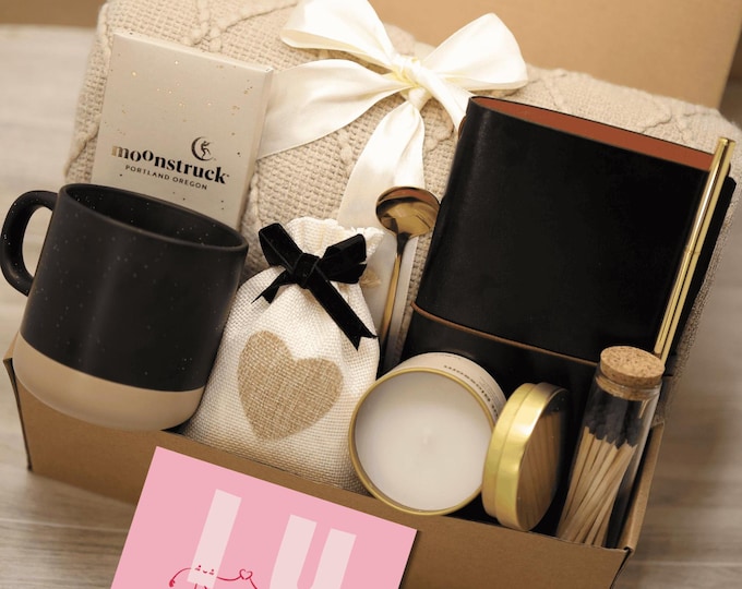 Happy Birthday Gift Box – Thoughtful Gift Basket | Personalized Birthday Present | Pamper & Self Care Gift Set