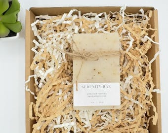 100% Organic Soap Bar -  Pine & Rosemary 4 oz - Natural, Vegan, Handmade in USA