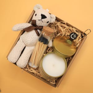 Thinking of You Gift Box – Stress Relief Care Package | Self Care Spa Set | Comfort & Relaxation Gift
