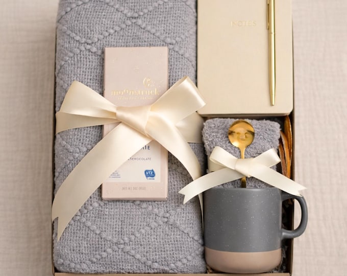 Teacher Retirement Gift Box, Thank You Teacher Self Care Gift, End of Year Appreciation, Cozy Relaxation Gift