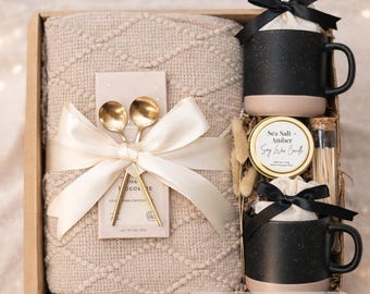 Housewarming Gift Box | New Home Gift with Mugs & Candle | Luxury Welcome Gift | Ready to Ship