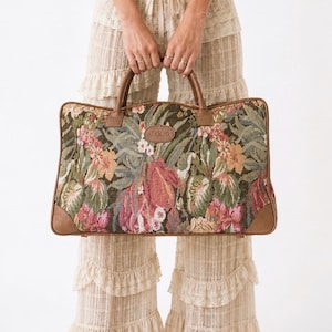 Vintage Ralph Lauren Floral Bag - Etsy