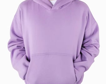 Custom Unisex Heavyweight Pullover Sweatshirt | Cotton Fleece Regular Fit | Streetwear Hoodie | Plain Winter Pullover