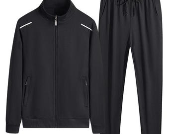 Uniseks katoenen trainingspak | Set met antipilling hoodie en joggingbroek