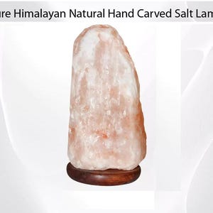 Handmade Himalayan Pink Salt Lamp: Natural Crystal Rock Lamp