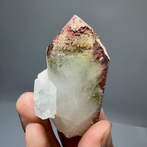 Cuarzo con inclusiones de cloro – Ejemplar de colección de Baluchistán