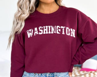 Vintage Washington sweater, retro Washington sweater, vintage Washington sweatshirt, Washington state sweater, Washington souvenir sweater