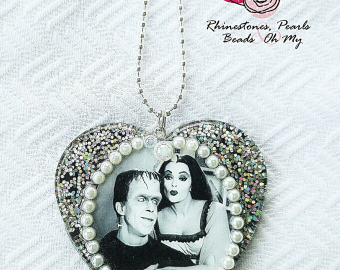 The Munsters Necklacebirthday Giftmunsters Jewelrylily Etsy