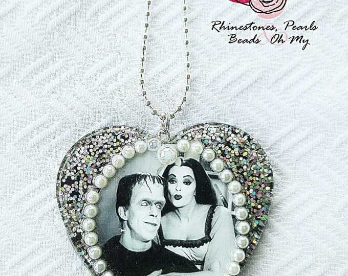 The Munsters Necklace-birthday Gift-munsters Jewelry-lily - Etsy