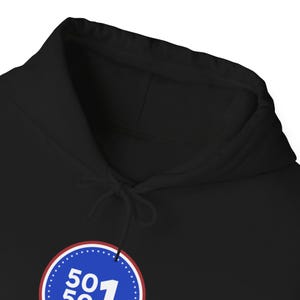 50501 Movement Hoodie | Anti-Trump Protest Rally Pullover | March Gear | Antifa Streetwear image 4