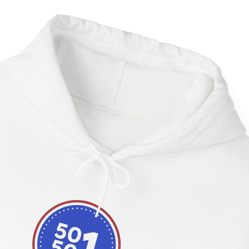 50501 Movement Hoodie | Anti-Trump Protest Rally Pullover | March Gear | Antifa Streetwear image 6