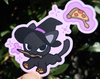 Pizza Cat Sticker