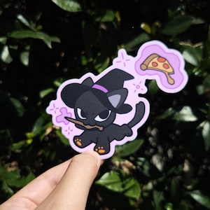 Pizza Cat Sticker