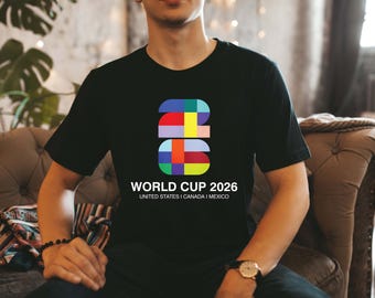 Camiseta de aficionado al fútbol del Mundial 2026, camiseta de fútbol de EE. UU., Canadá y México