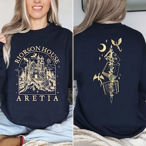 Xaden Riorson House Sweatshirt, Dragon Rider 2-Sided Hoodie