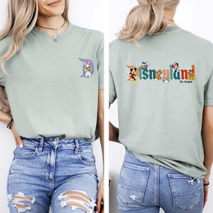 Comfort Colors® Daisy Disneyland T-shirt, Disneyland Shirt, Daisy Duck Shirt, Mickey And Friends Tee, Disney World Tee, Disney Trip Shirt