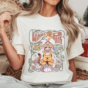 Comfort Colors® Pooh The Pooh And Friends Shirt , Disney Pooh Bear Shirt, Retro Winnie the Pooh, Classic Pooh Shirt, Disneyland Shirt