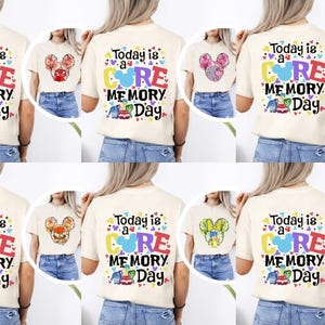 Disney Inside Out Shirt, Today Is A Core Memory Day T-Shirt, Pixar Inside Out Shirt, Disney Family Vacation 2025, Joy Sadness Anger Envy Tee