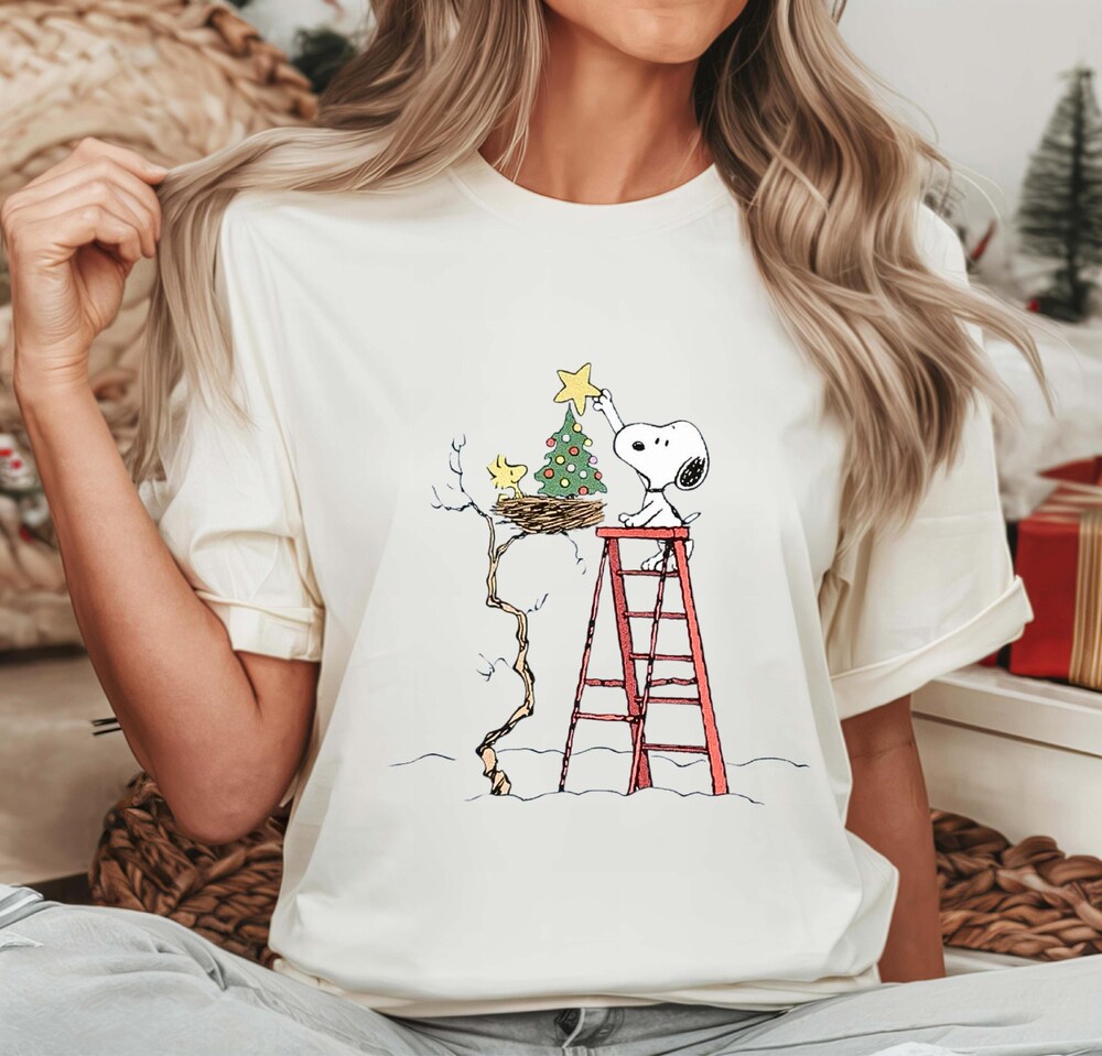 Charlie Brown Christmas Tree T-Shirt, Snoopy Christmas Tree Shirt, Christmas Charlie Brown Comfort Colors Shirt, Christmas Gift Tee Fashion24Hs
