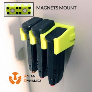 マガジンホルダー 弾薬ラック マガジンマウント セーフキャビネット マガジンホルダー ガンキャビネットアクセサリー 射撃ギフト