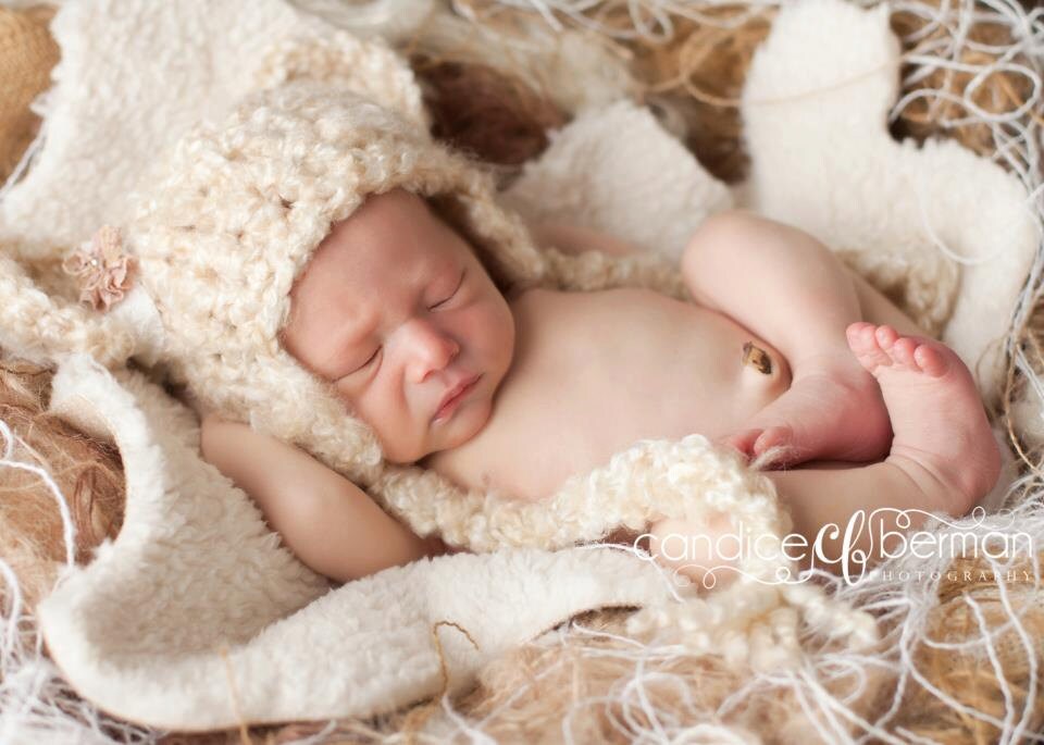 Newborn Photo Prop Burlap Basket Set Photography Prop Baby Etsy