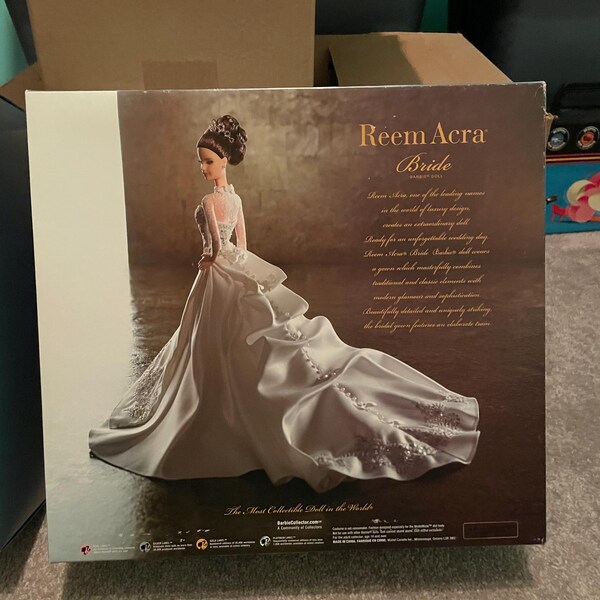 Barbie 2007 Reem Acra Gold label edition.