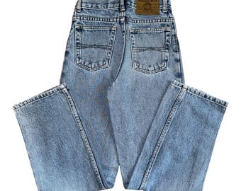 Vintage 90s Bugle Boy Blue Jeans - Kids Size 12 Slim