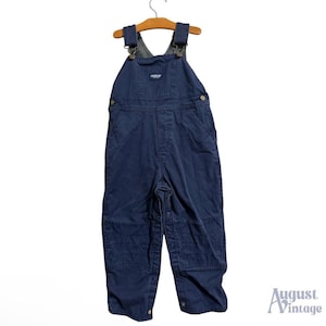 Y2K Blue OshKosh B&#39;gosh Overalls - Size 3T Boys
