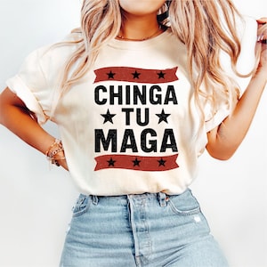 Chinga Tu MAGA Svg Anti MAGA PNG Funny Political Statement Sublimation Design Digital Protest Clipart for Cricut Silhouette Download