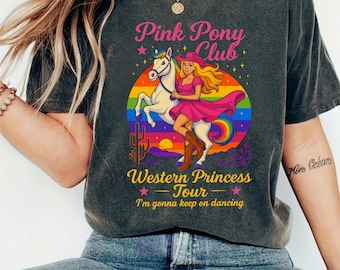 WLW Pride Music Png  Sapphic Lesbian Clipart Pink Pony Club SVG  Midwest Princess Tour Design  Keep On Dancing SVG