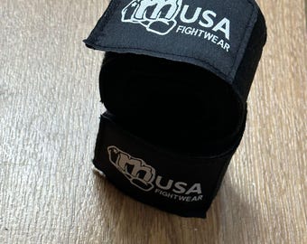 Black Boxing Hand Wraps: MMA Muay Thai Wrist Support