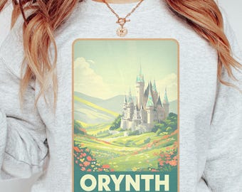 Sudadera del Trono de Cristal Visita Orynth Camiseta Terrasen Merchandising Fantasía Libro Suéter Adarlan Regalo para ella Merchandising inspirado en TOG Sarah J Maas