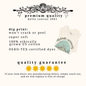 a white t - shirt with a picture of a dog on it
